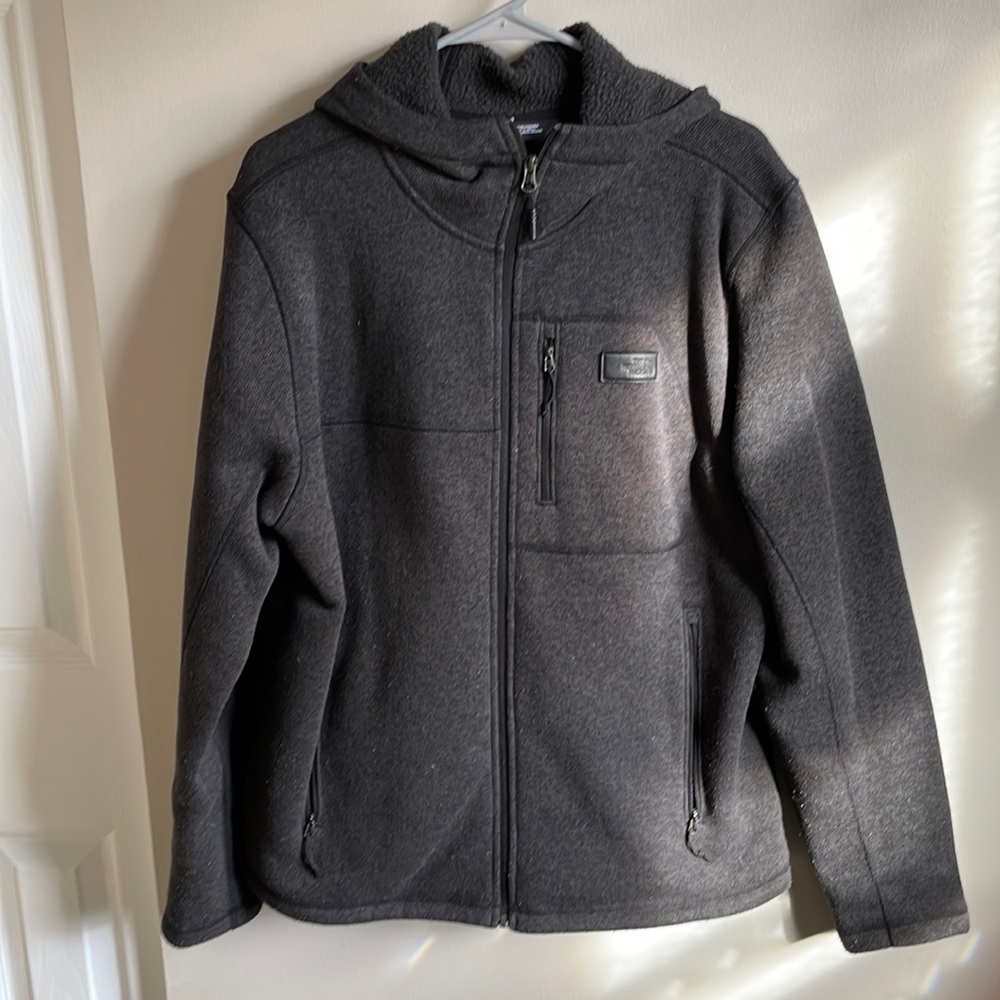 The North Face mid weight fleece line jacket/ sweatshirt